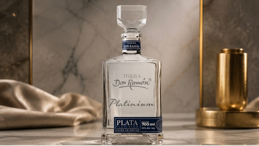 Nómada Tequila platinium plata