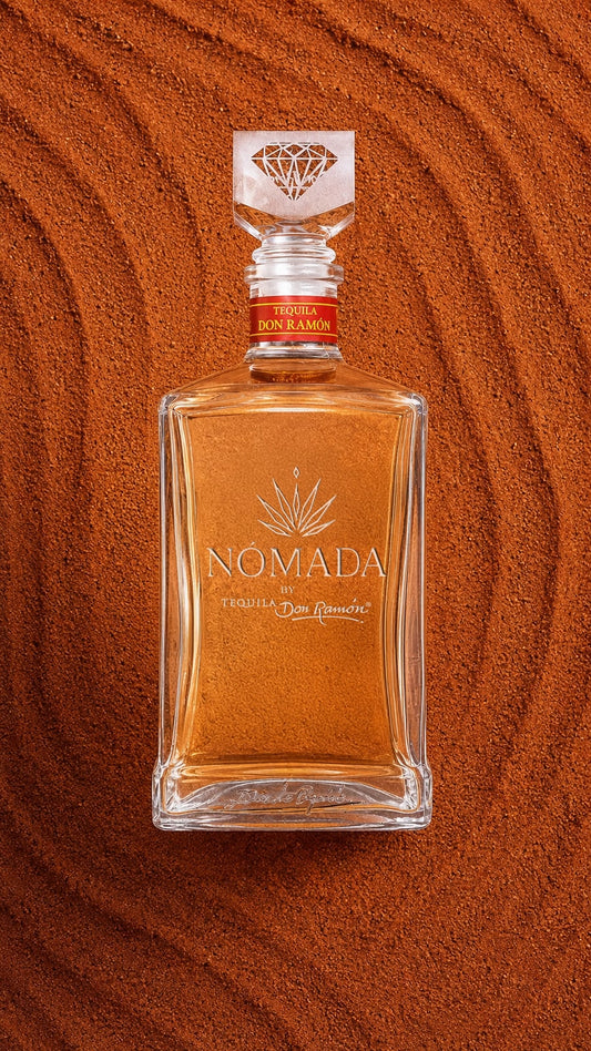Nómada Tequila platinium reposado cristalino